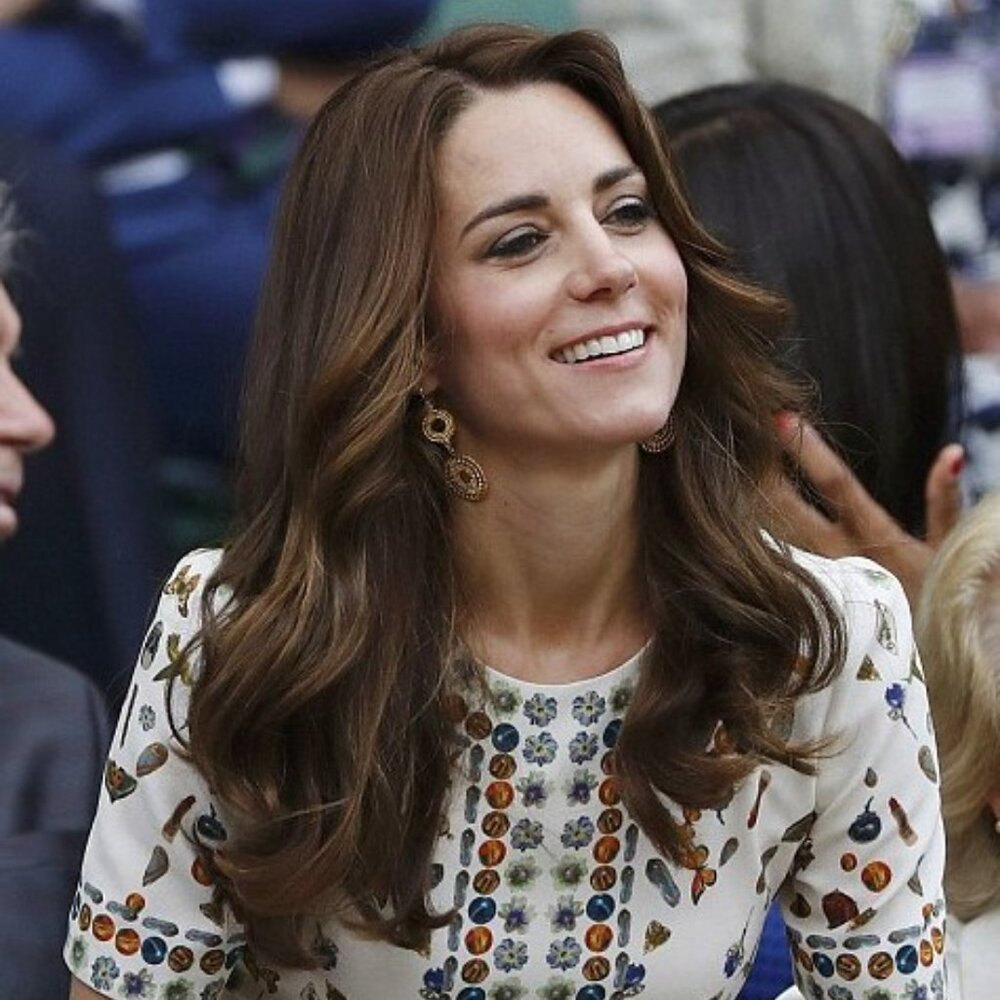 Brora Gold Charm Earrings, ASO Kate Middleton, NEW